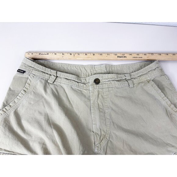 Kuhl Cargo Shorts Men 36 X 12 Tan Patina  Cotton/Nylon Light Hiking Gorpcore GUC - Picture 10 of 10